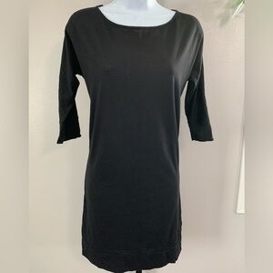Lilly Pulitzer Classic Black Elbow Sleeve Dress